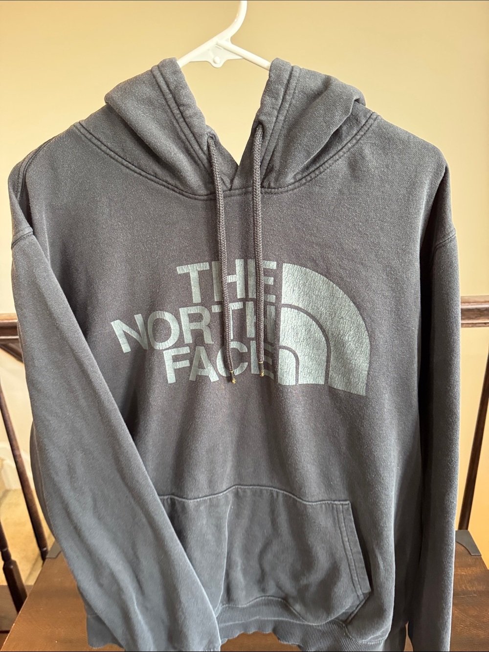 The North Face Men's Black Logo Crewneck Hoodie
